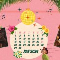 Calendrier de juin